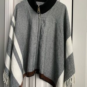 Suzy Shier zipped up poncho in excellent used condition.